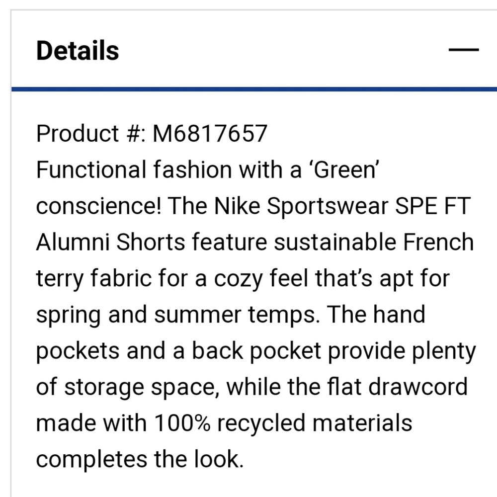 NWT Men's Nike Sportswear SPE FT Alumni Shorts - Picture 8 of 10